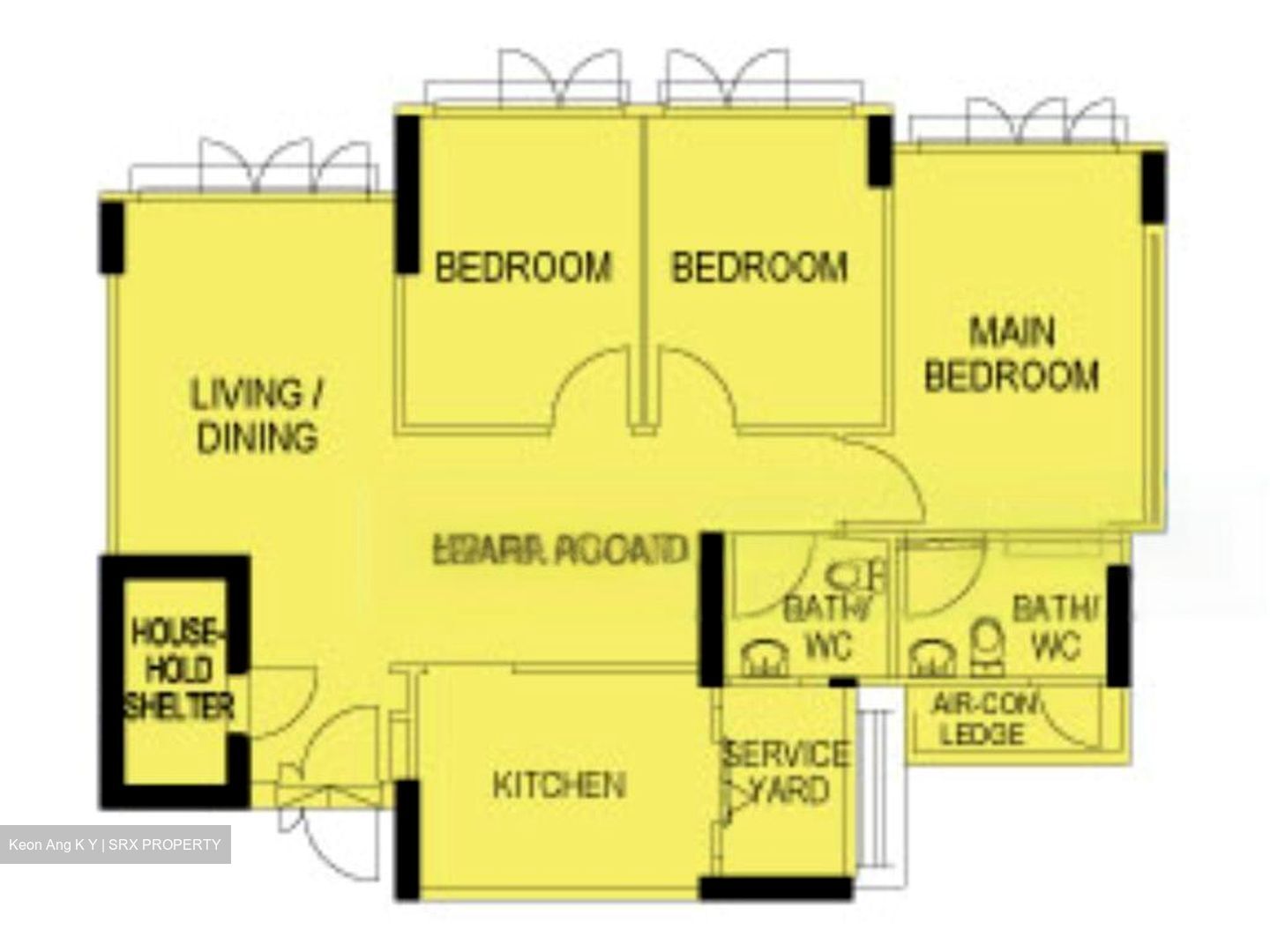 Blk 17B Macpherson Residency (Geylang), HDB 4 Rooms #595158571